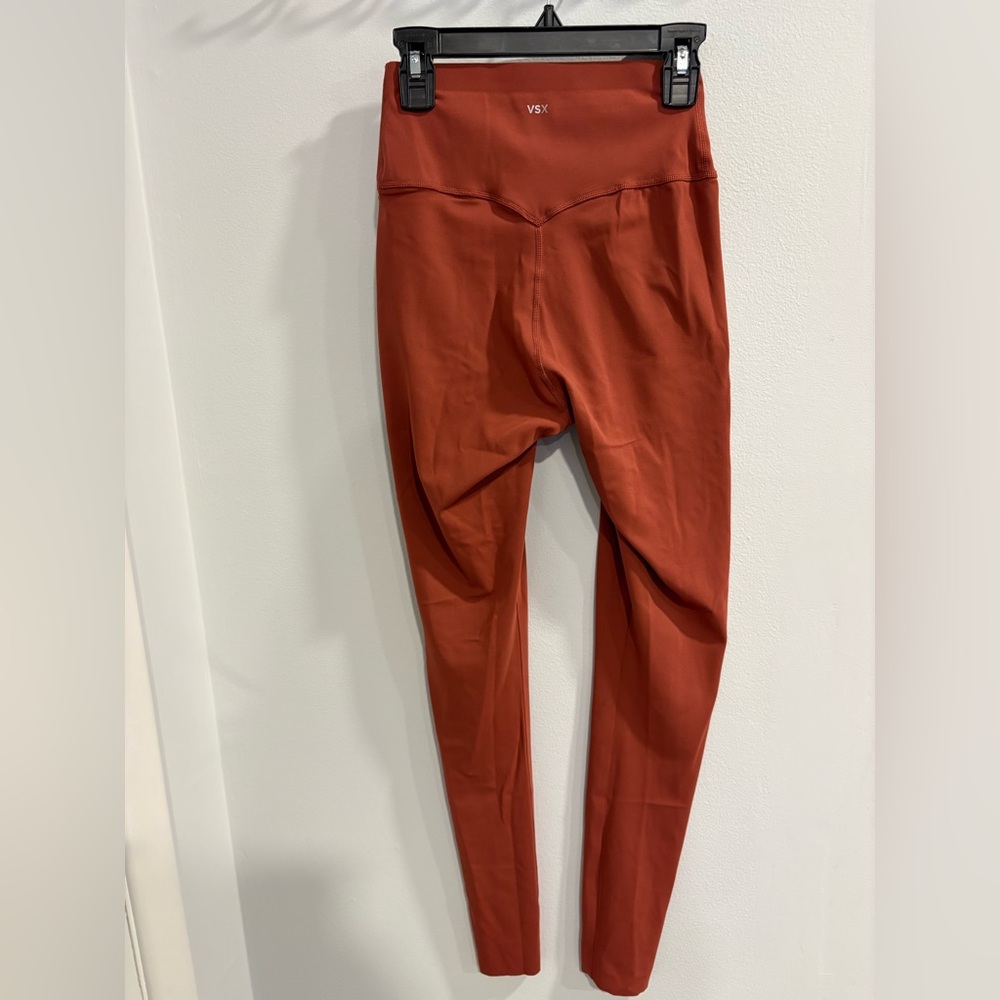 VSX Rust Orange High-Rise Track Leggings Victoria Secret - Picture 7 of 10